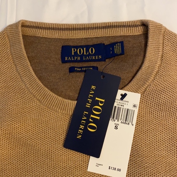 Polo Ralph Lauren Crewneck Cotton Sweater Size S - Picture 9 of 12